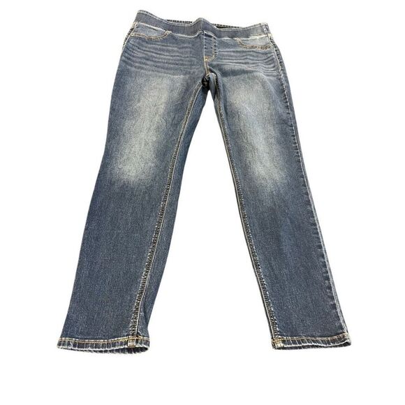 Old Navy Rockstar skinny mide rise leggings Jeans size 14 - Picture 3 of 8